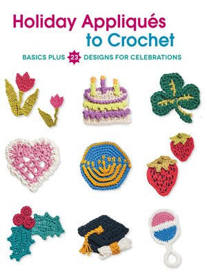 cover image of Holiday Appliques to Crochet